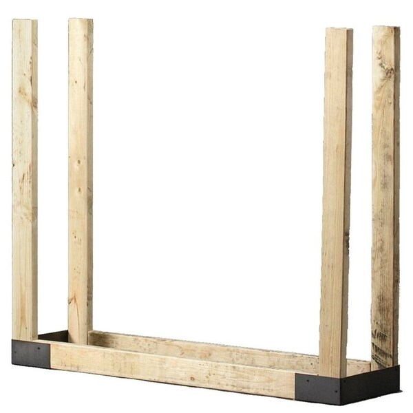 Shelter SHELTER SLRK Adjustable Log Rack Bracket Kit, 14 in W, Steel Base - SLRK