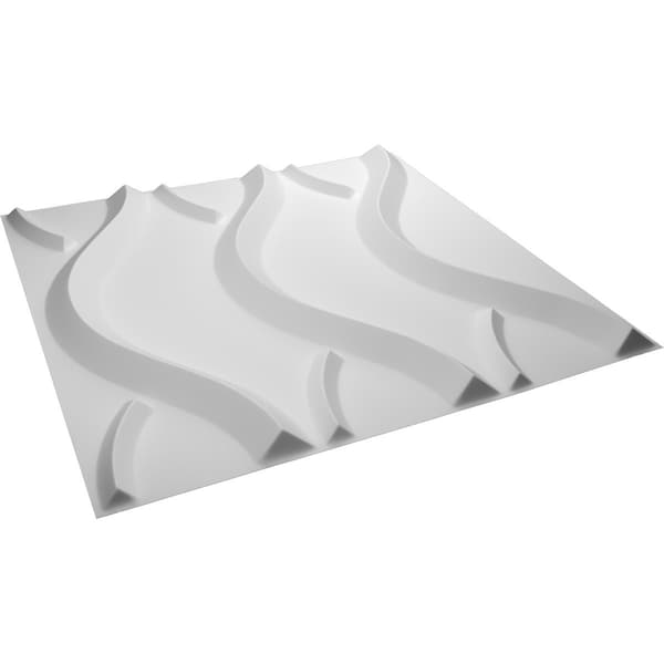 Ekena Millwork 19 5/8in. W x 19 5/8in. H Nexus EnduraWall Decorative 3D Wall Panel Covers Total 53.49 Sq. Ft., 20PK - WP20X20NXWH-CASE-20