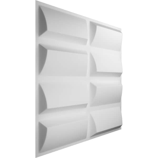 Ekena Millwork 19 5/8in. W x 19 5/8in. H Robin EnduraWall Decor 3D Wall Panel Covers, Total 26.75 Sq. Ft., 10PK - WP20X20RBWH-CASE-10