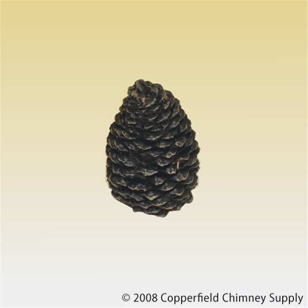 Integra Miltex Hargrove Manufacturing 1204BX Hargrove Small Straight Ceramic Pine Cone For Gas Logs 4.5 Inch h - CD62291