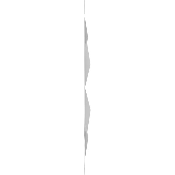 Ekena Millwork 19 5/8in. W x 19 5/8in. H Crystal EnduraWall Decor 3D Wall Panel Covers Total 53.49 Sq. Ft., 20PK - WP20X20CRWH-CASE-20
