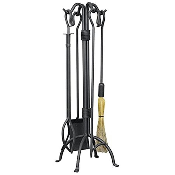 Blueprints 5 Piece Olde World Iron Heavy Fireset with Crook Handles - BL2674761