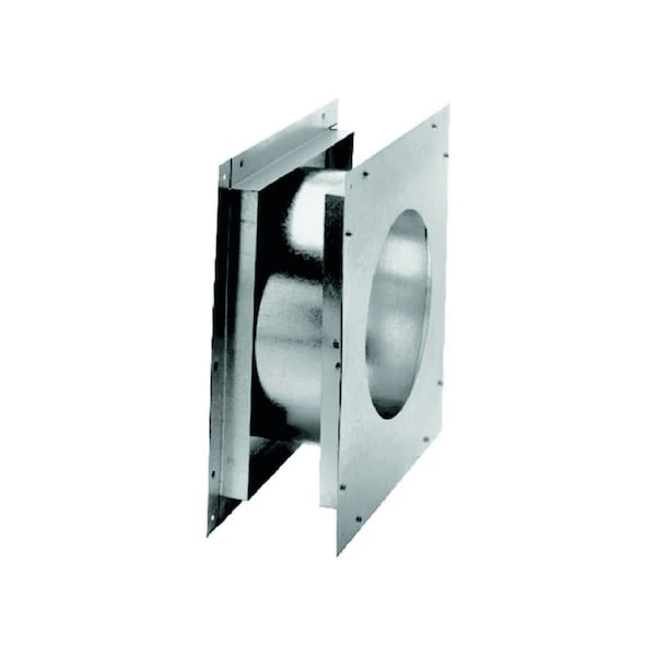 Simpson Duravent DuraVent DirectVent 6-5/8 in. D Aluminum/Galvanized Steel Flue Thimble - 46DVA-WT