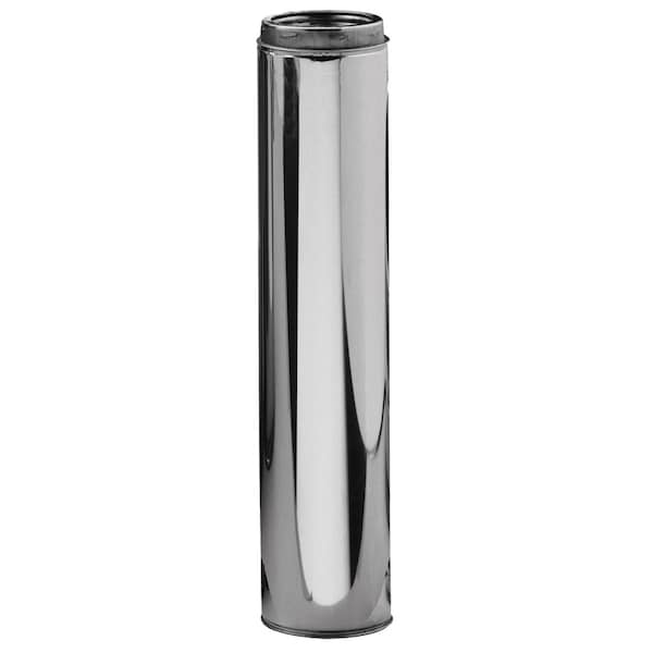 Selkirk Selkirk 6 in. D X 36 in. L Stainless Steel Chimney Pipe - 206036
