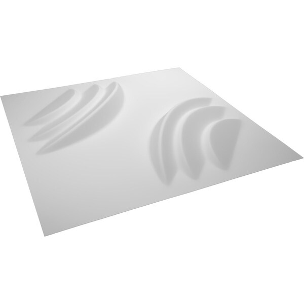 Ekena Millwork 19 5/8in. W x 19 5/8in. H Artisan EnduraWall Decor 3D Wall Panel Covers, Total 32.1 Sq. Ft., 12PK - WP20X20ARWH-CASE-12