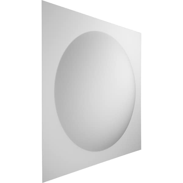 Ekena Millwork Sloane EnduraWall Decorative 3D Wall Panel, White, 19 5/8"W x 19 5/8"H - WP20X20SNWH