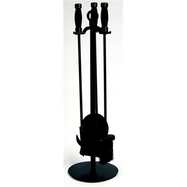 Blueprints 4 PIECE BLACK WROUGHT IRON FIRESET - BL2674747