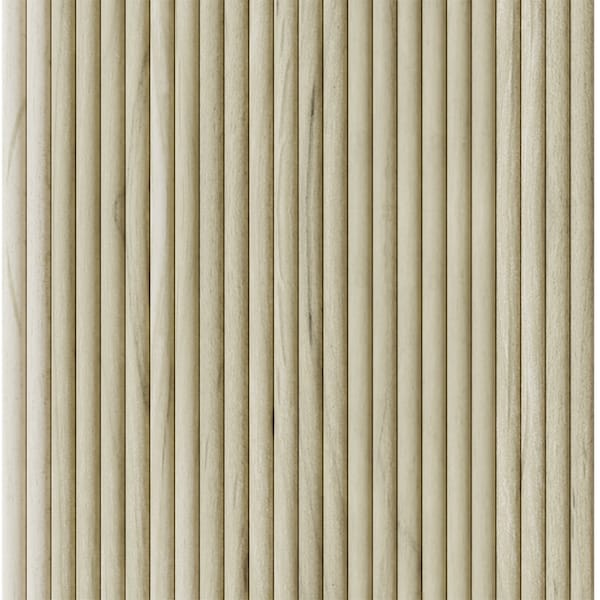Designs Of Distinction 1" Double Bead Tambour - Paint Grade (12"W x 96"L) - 011296105PT1