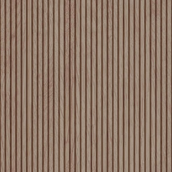Designs Of Distinction 1/4in Square Flexible Tambour, .25inT, 24inW x 48inL, Red Oak - 012448302AK1