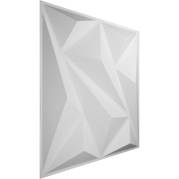 Ekena Millwork 19 5/8in. W x 19 5/8in. H Marquise EnduraWall Decorative 3D Wall Panel, White, 50PK - WP20X20MQWH-CASE-50