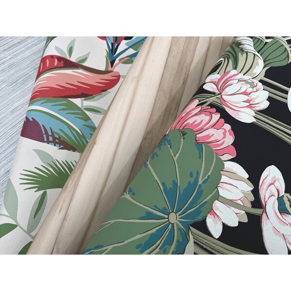 York Wallcoverings Fountain Grass Jade Wallpaper - GO8303