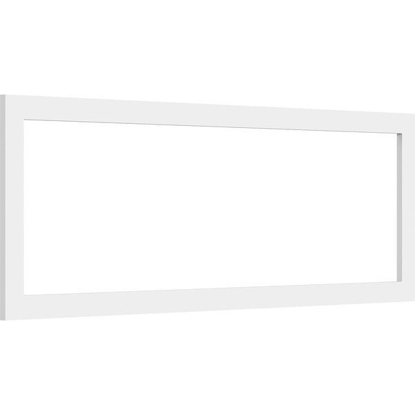 Ekena Millwork Prescott Decorative Wall Panel (Two-Piece), 40"W x 14"H x 3/8"P - WALP40X14X037PRE