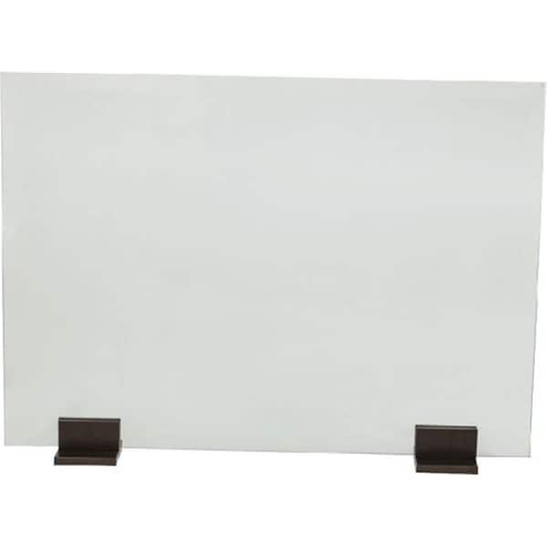 Dagan Dagan AH-GS-B Pair of Glass Screen Bases; Bronze - AH-GS-B