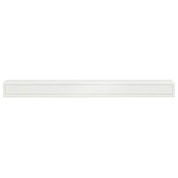 Chesterfield 72 in. The Sarah Mantel Shelf with MDF PaintWhite - CH447895