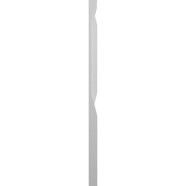 Ekena Millwork 6inW x 24inH x 1inT  EdgeCraft Danube Style Seamless Wall Tile - WPPVC06X24EDA