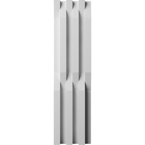 Ekena Millwork 6inW x 24inH x 1inT  EdgeCraft Danube Style Seamless Wall Tile - WPPVC06X24EDA