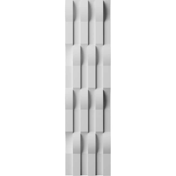 Ekena Millwork 6inW x 24inH x 1inT  EdgeCraft Moraine Style Seamless Wall Tile - WPPVC06X24EMO