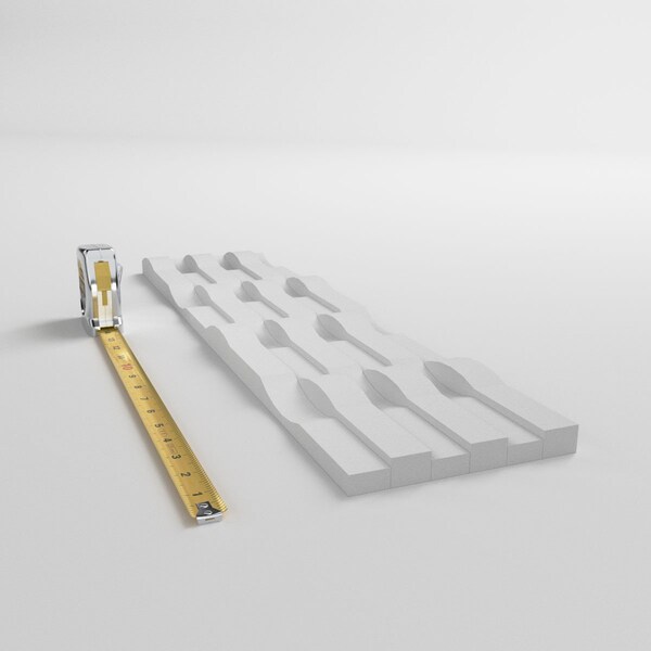 Ekena Millwork 6inW x 24inH x 1inT  EdgeCraft Moraine Style Seamless Wall Tile - WPPVC06X24EMO