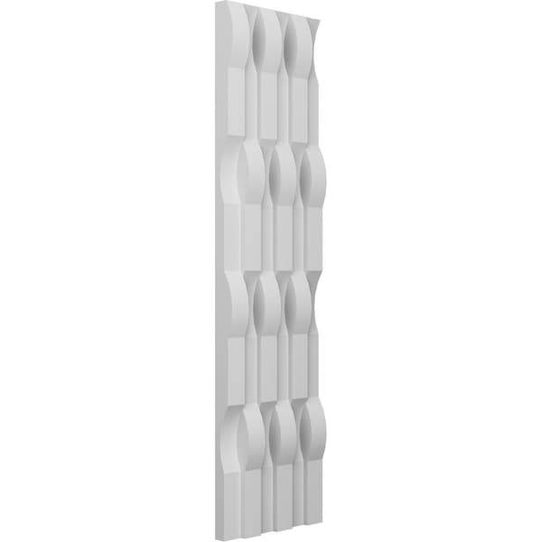 Ekena Millwork 6inW x 24inH x 1inT  EdgeCraft Moraine Style Seamless Wall Tile - WPPVC06X24EMO