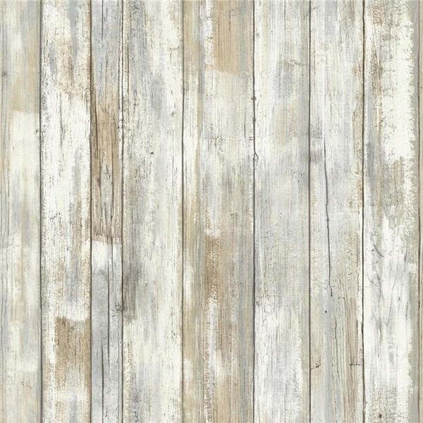 Comfortcorrect Distressed Wood Peel & Stick Wallpaper - CO121244