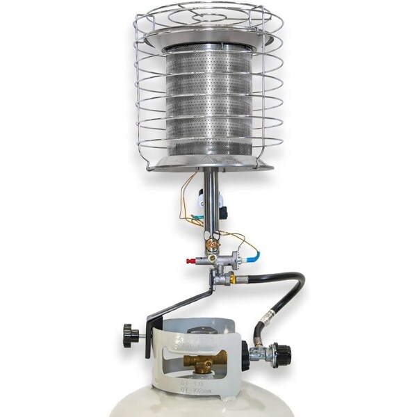Avenger 360-Degree Infrared Tank Top Propane Heater, 42,000 BTU - FBDTP360