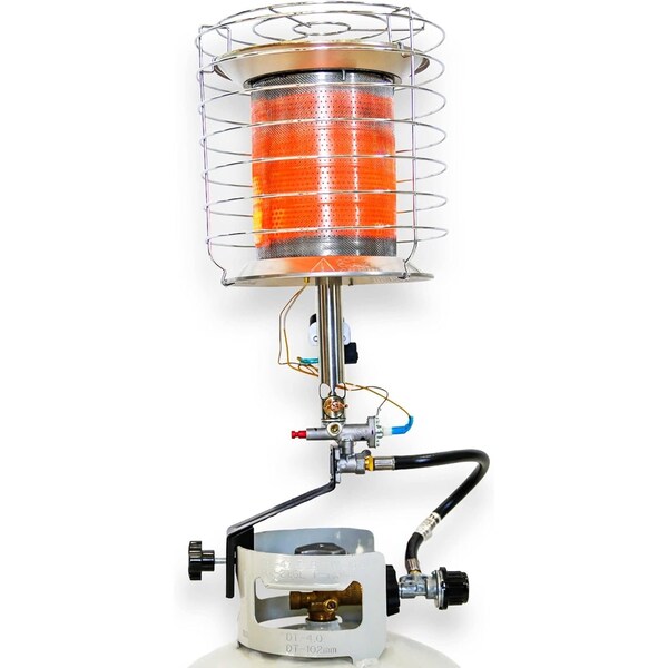 Procom Heating 360-Degree Tank Top Propane Heater, 42,000 BTU - PCTT360