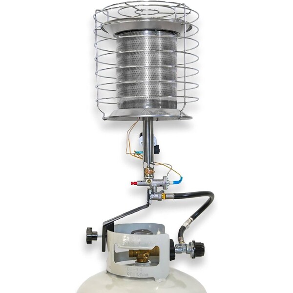 Procom Heating 360-Degree Tank Top Propane Heater, 42,000 BTU - PCTT360