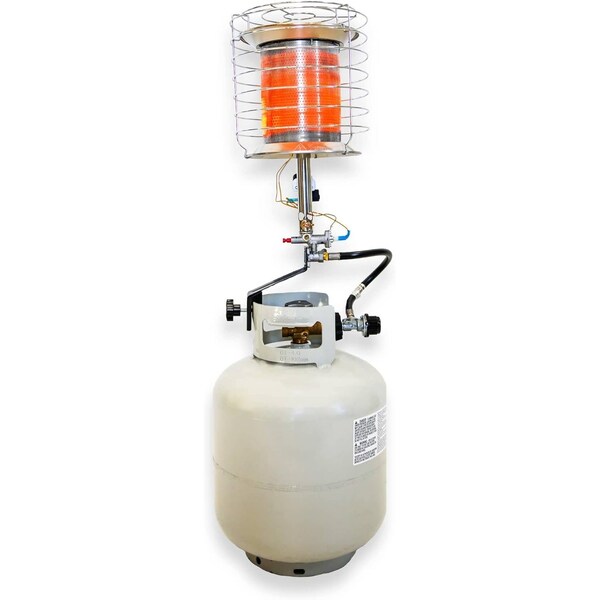 Procom Heating 360-Degree Tank Top Propane Heater, 42,000 BTU - PCTT360