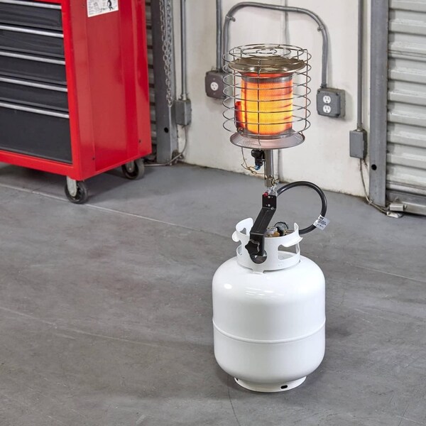 Procom Heating 360-Degree Tank Top Propane Heater, 42,000 BTU - PCTT360