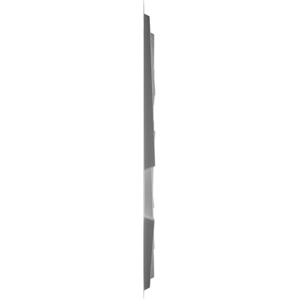 Ekena Millwork 19 5/8in. W x 19 5/8in. H Staggered Brick EnduraWall Decorative 3D Wall Panel, White, 20PK - WP20X20SBWH-CASE-20