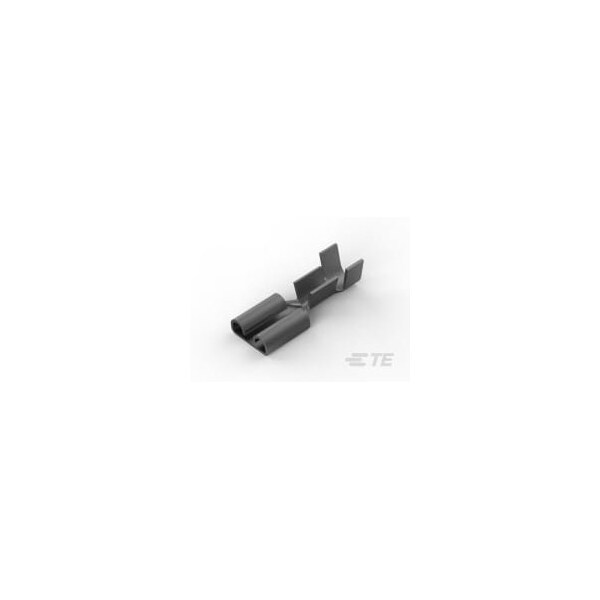 Receptáculo FASTON 250 de TE Connectivity para cables de calibre 18-14, TPBR - 63655-1