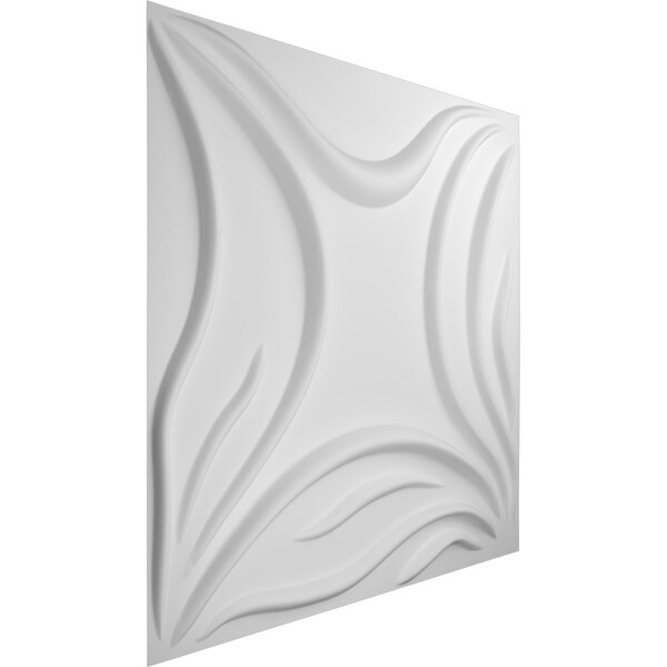 Ekena Millwork 19 5/8in. W x 19 5/8in. H Savannah EnduraWall Decorative 3D Wall Panel, White, 10PK - WP20X20SVWH-CASE-10