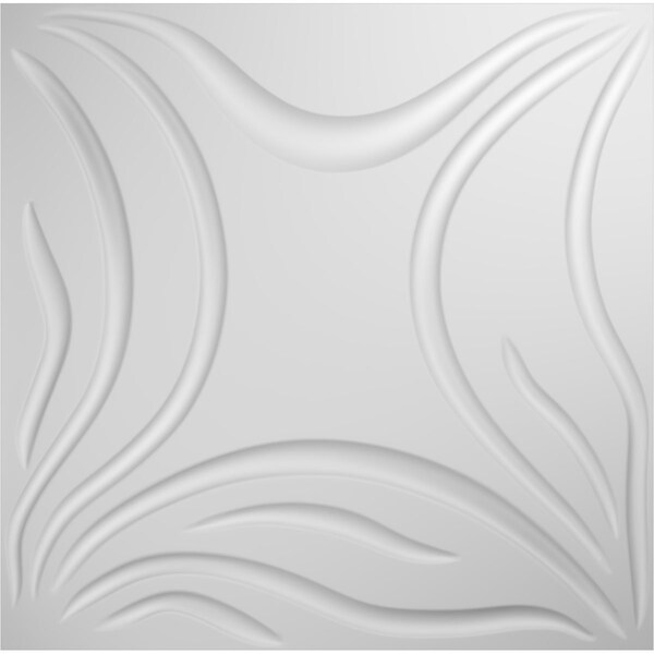 Ekena Millwork 19 5/8in. W x 19 5/8in. H Savannah EnduraWall Decorative 3D Wall Panel, White, 10PK - WP20X20SVWH-CASE-10