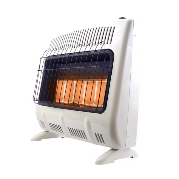 Mr. Heater Mr. Heater Comfort Collection 30000 Btu/h 1000 sq ft Radiant Natural Gas/Liquid Propane Heater - F299962