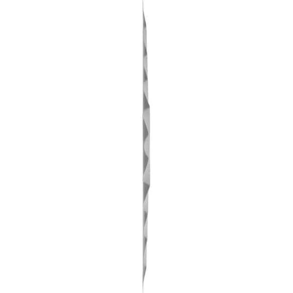 Ekena Millwork 19 5/8in. W x 19 5/8in. H Kahuna EnduraWall Decorative 3D Wall Panel, White, 10PK - WP20X20KHWH-CASE-10