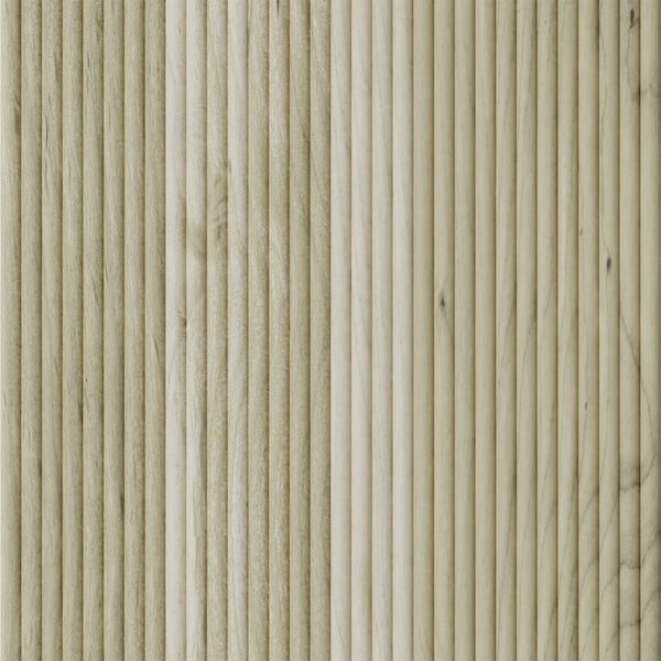 Designs Of Distinction 3/8in Bead Flexible Tambour, .375inT, 24in W x 48inL, Paint Grade - 012448107PT1