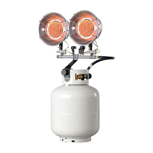 B & K Mr. Heater 30000 Btu/h 300 sq ft Infrared Propane Tank Top Heater - F242650