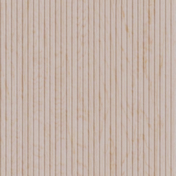Designs Of Distinction 1/4in Cove-Cut Flexible Tambour, .25inT, 12inW x 96inL, Hard Maple - 011296402HM1