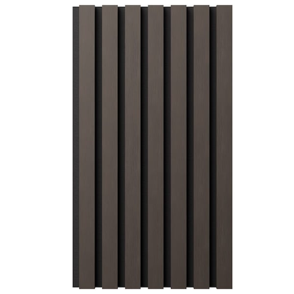 Ekena Millwork AcoustixPro Noise Cancelling Traditional Medium Slat Wall Panel - SWA1000X0500TRCG