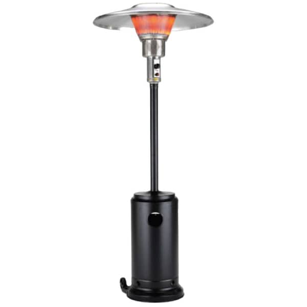 Hiland Commercial Patio Heater in Black - BURN-2400-BLK