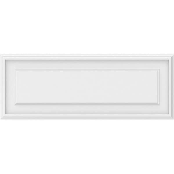 Ekena Millwork Legacy Raised Panel Decorative Wall Panel, 32"W x 12"H x 5/8"P - WALP32X12X062LEG