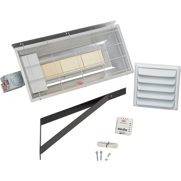 Heatstar Natural Gas Garage Shop Heater, 25,000 BTU Millivolt Control - HS25N