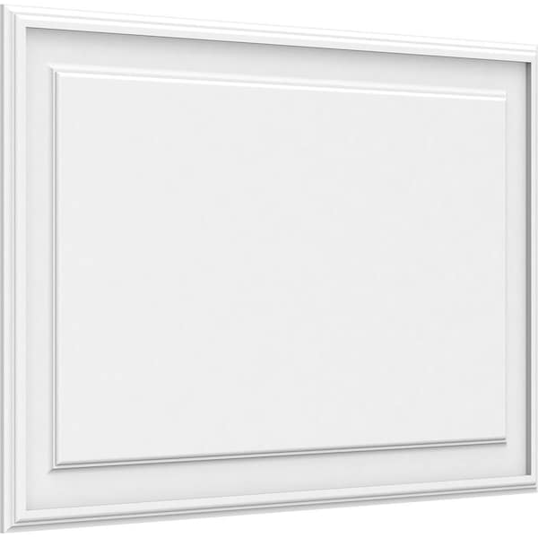 Ekena Millwork Legacy Raised Panel Decorative Wall Panel, 38"W x 24"H x 5/8"P - WALP38X24X062LEG