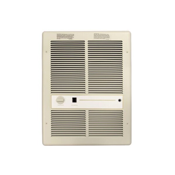 Tpi TPI Fan Forced Wall Heaters With Summer Fan Switch - 1000W 120V Ivory - E3312T2SRP