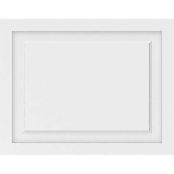 Ekena Millwork Harrison Raised Panel Decorative Wall Panel, 28"W x 22"H x 5/8"P - WALP28X22X062HAR