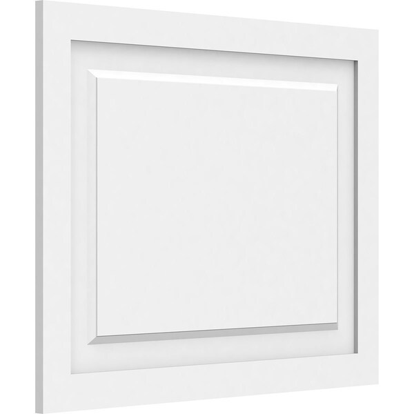 Ekena Millwork Harrison Raised Panel Decorative Wall Panel, 28"W x 22"H x 5/8"P - WALP28X22X062HAR