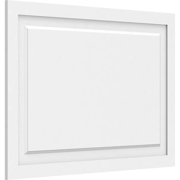 Ekena Millwork Harrison Raised Panel Decorative Wall Panel, 38"W x 26"H x 5/8"P - WALP38X26X062HAR