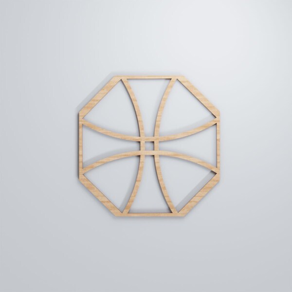 Ekena Millwork Medium Haswell Decorative Fretwork Wood Wall Panels, Alder, 15 3/8"W x 15 3/8"H x 3/8"T - WALW16X16X0375HWLAL