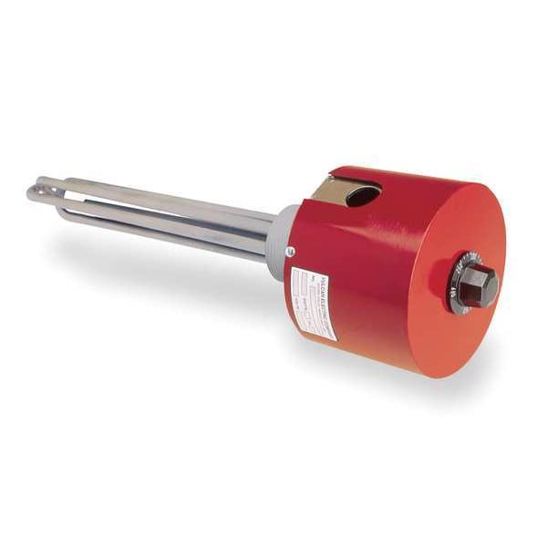 Vulcan Screw Plug Immersion Heater, 47-1/2 In. L - AUO250B
