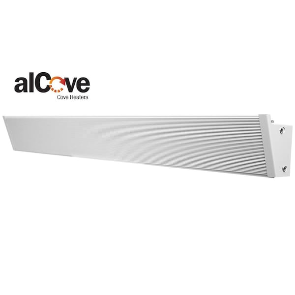 King Electric 24 in. 120V KCV Cove Heater - 210W, White - KI316288